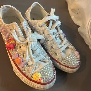 Converse candy and rhinestones
